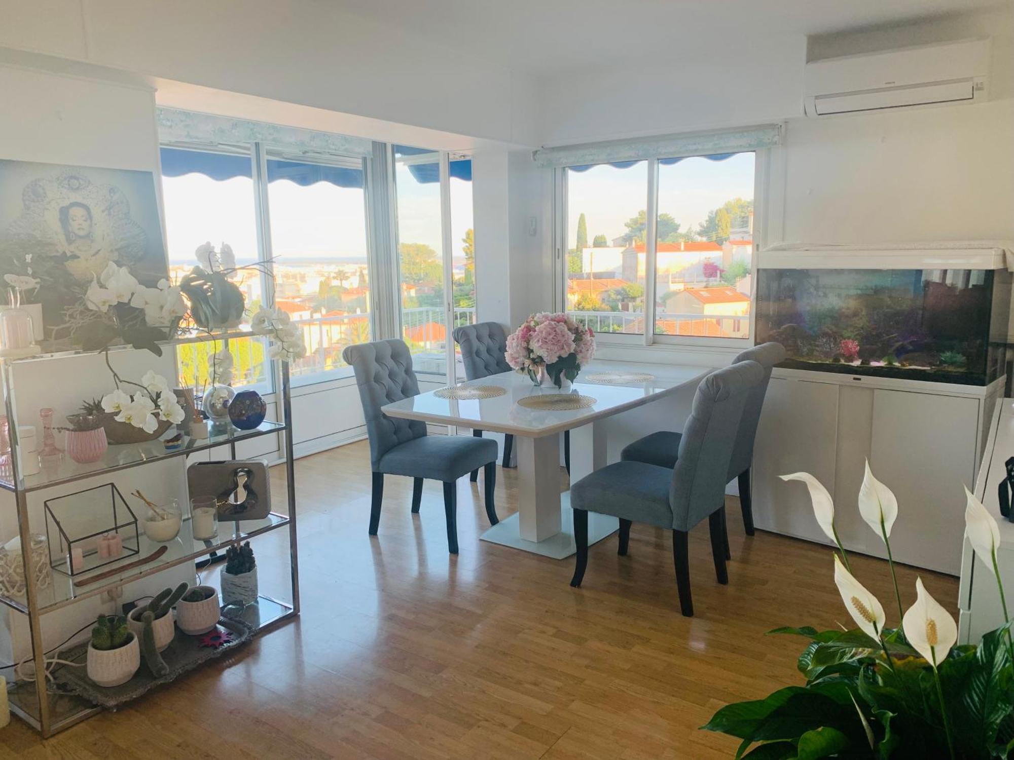 Sea View Panorama Quiet Europe Appartment Le Cannet Luaran gambar