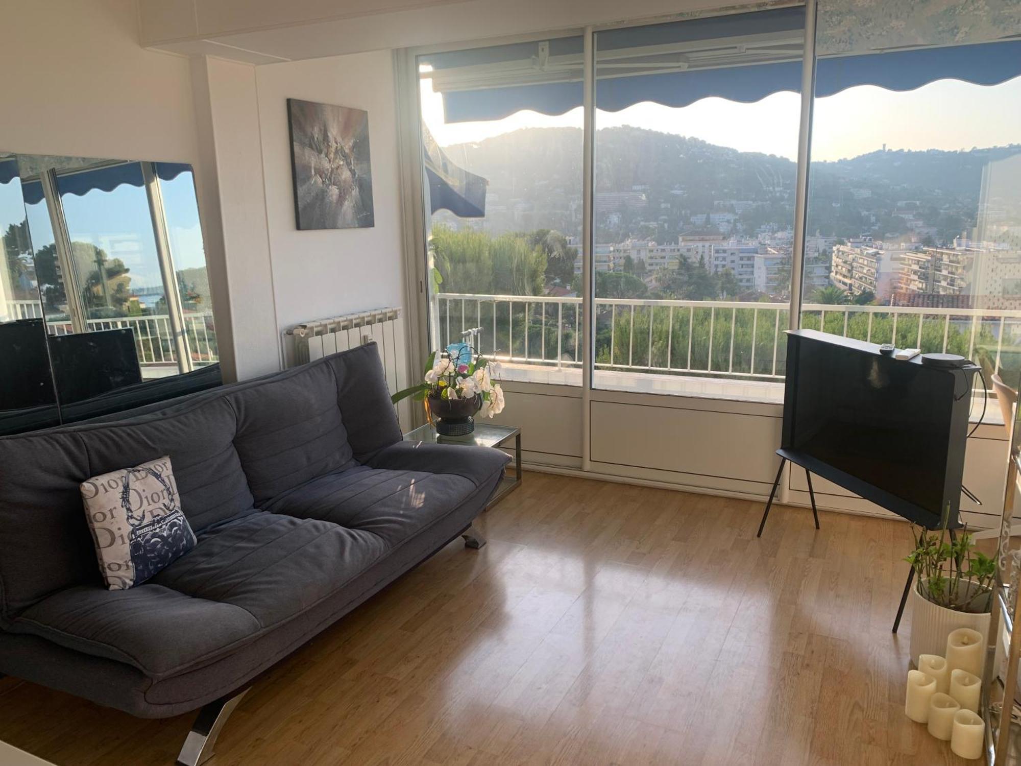 Sea View Panorama Quiet Europe Appartment Le Cannet Luaran gambar