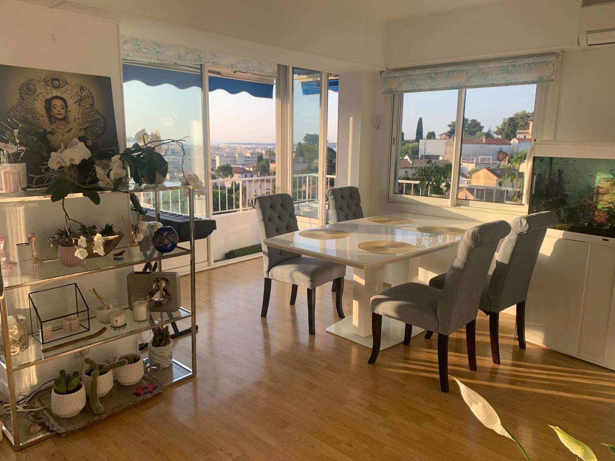 Sea View Panorama Quiet Europe Appartment Le Cannet Luaran gambar